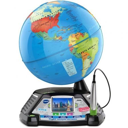 Vtech Globo Terráqueo Interactivo Multimedia con Pantalla LCD y Vídeos BBC Vtech Globo Terráqueo Interactivo Multimedia con Pantalla LCD y Vídeos BBC